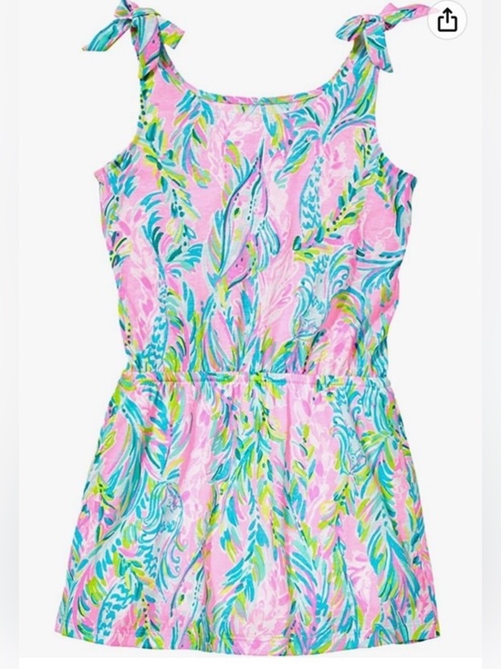 Lilly Pulitzer Other - Lilly Pulitzer Girls Mini Sundari Romper in Unicorn of the Sea